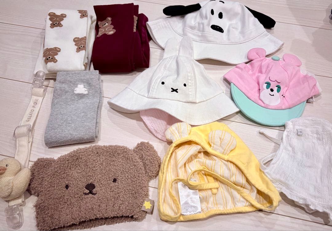 ゆ*◎様 ★新品タグ付多数★ 女の子ベビー服まとめ売り 80 90サイズ 40点