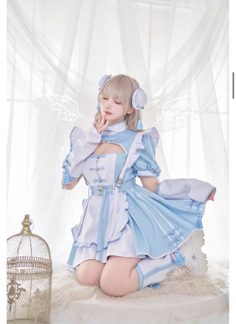 天使界隈..チャイナワンピースドールメイド