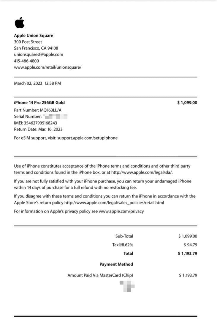 【美品】 iPhone14 Pro 256GB ゴールドSIMフリー アメリカ版