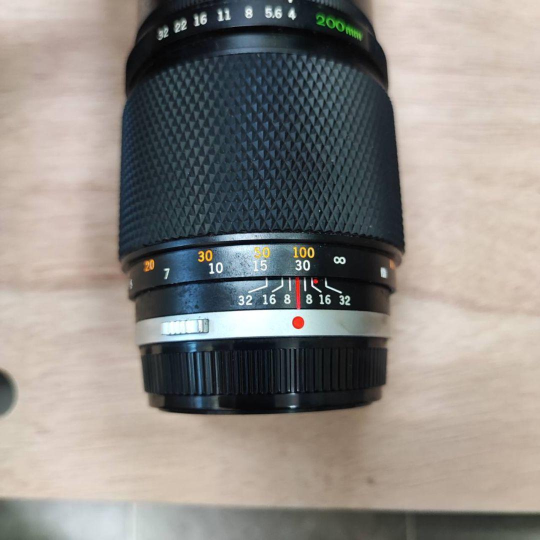 カメラレンズ オリンパス OM-SYSTEM ZUIKO 200mm f4 MF