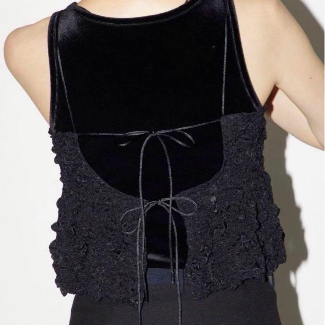 AEWEN MATOPH シャーリングキャミソール