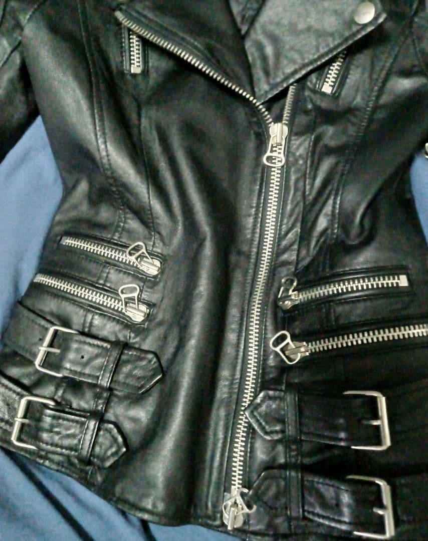 r*y様 バルマンタイプパワーショルダーレザージャケット