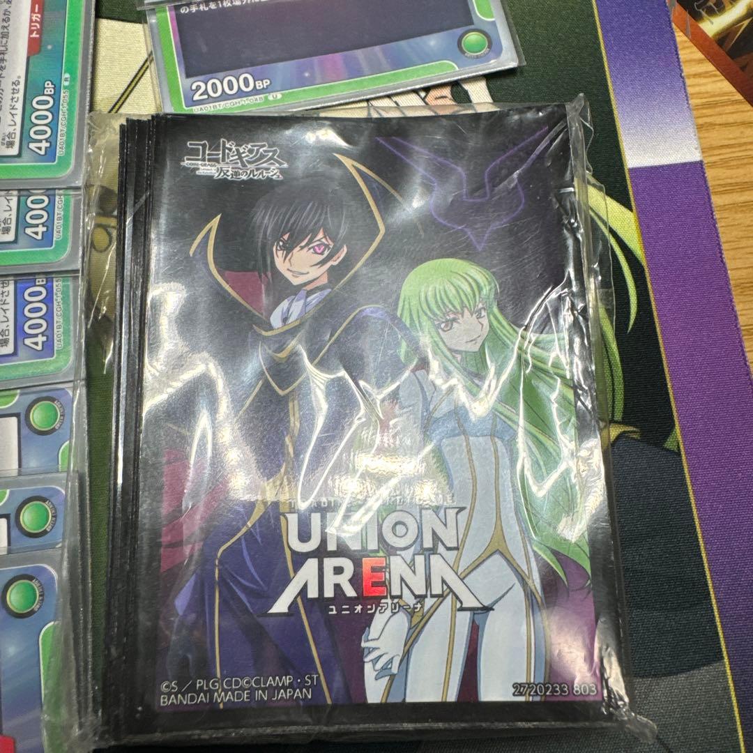 ユニオンアリーナ 引退品　コードギアス デッキ ランスロット フルパラ