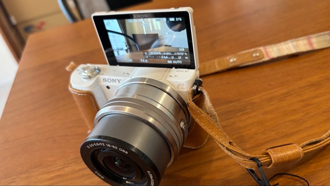 【美品】SONY α5100ミラーレス一眼カメラ パワーズームレンズキット