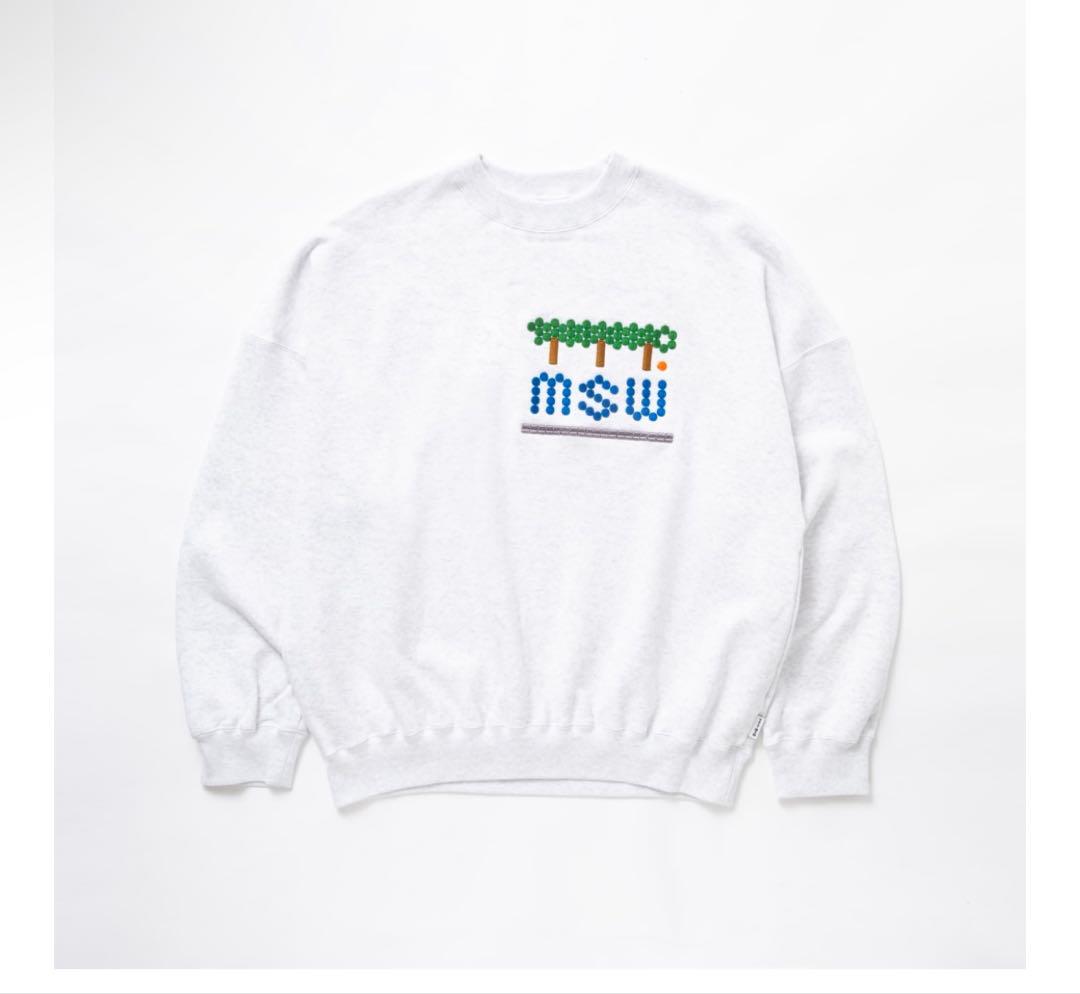 TTTMSW Tree embroidery sweat shirt Lサイズ
