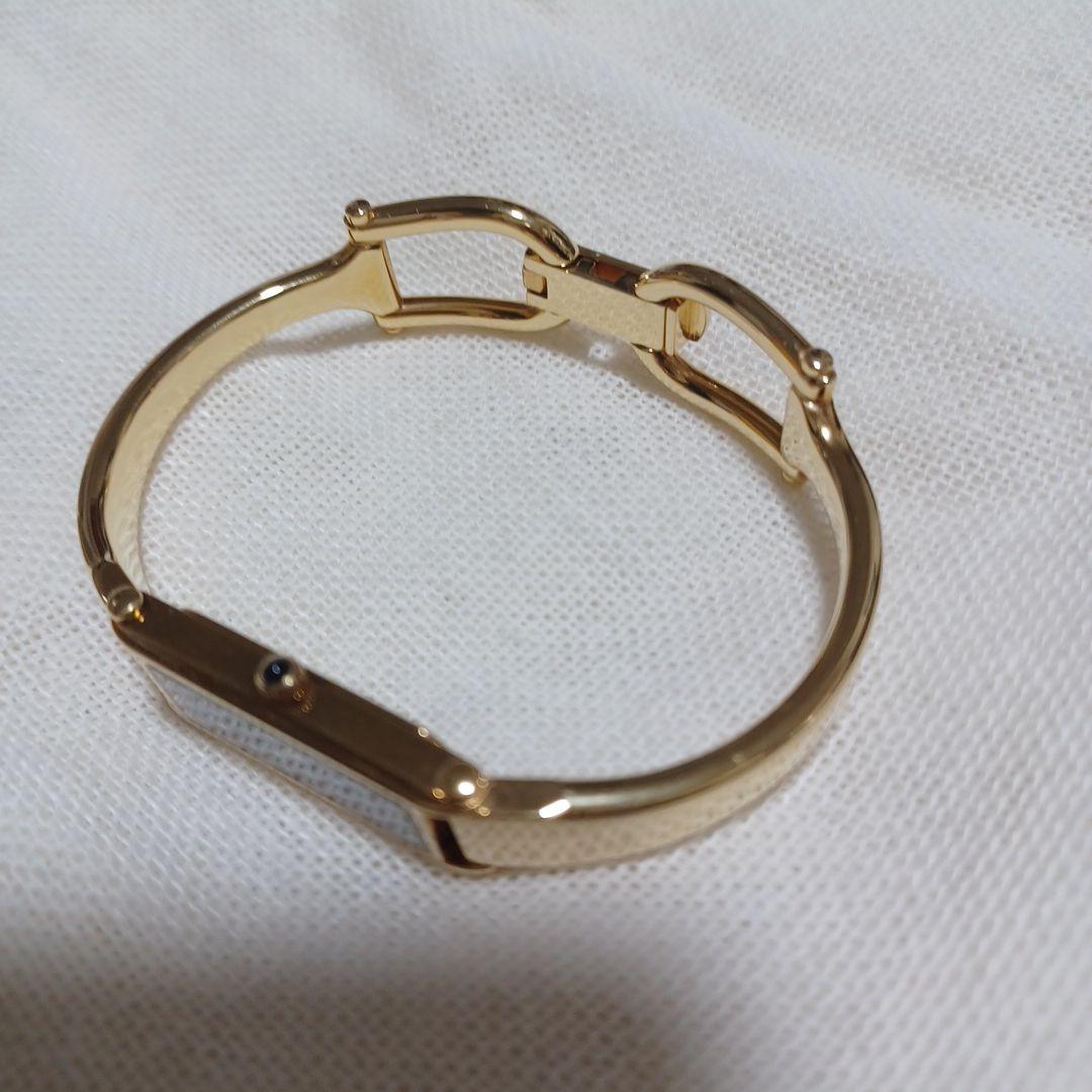 [ジャンク品] GUCCI グッチ 腕時計 1500 ゴールド ブラック