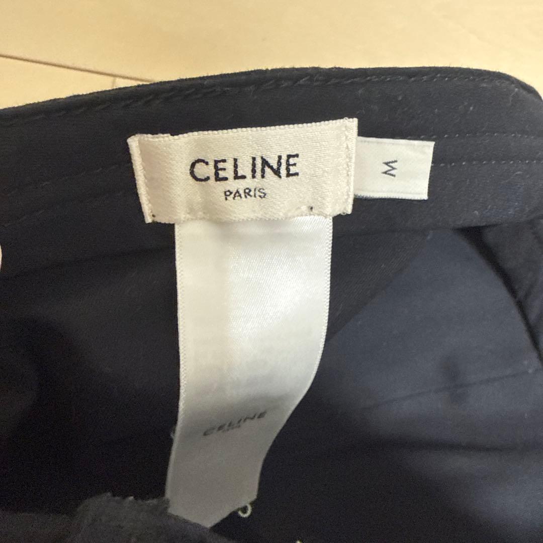 CELINE セリーヌ　トリオンフ　キャップ　ベースボールキャップ　帽子　M