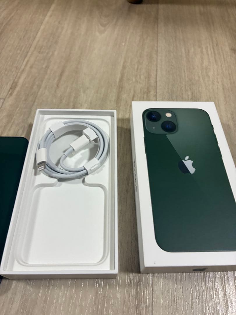 iPhone13 mini 256GB ミッドナイトグリーン箱付　SIMフリー