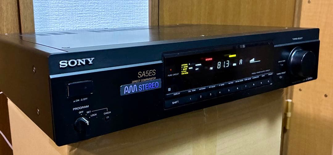 【完動・美品】SONY SAE5 FM/AMチューナー