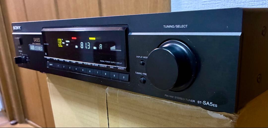 【完動・美品】SONY SAE5 FM/AMチューナー