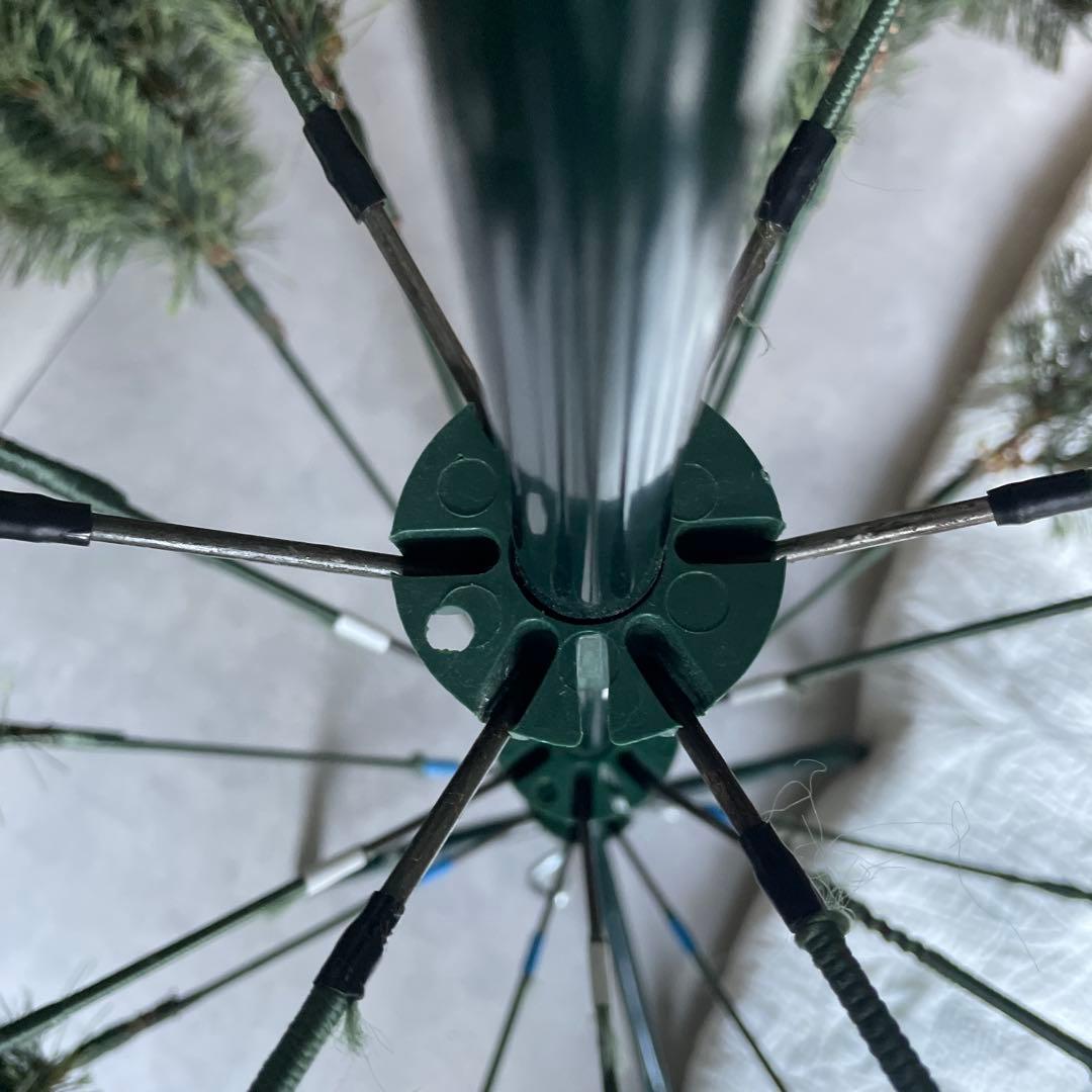 約150cm クリスマスツリー ナチュラル　松ぼっくり　折りたたみ　収納袋付き！