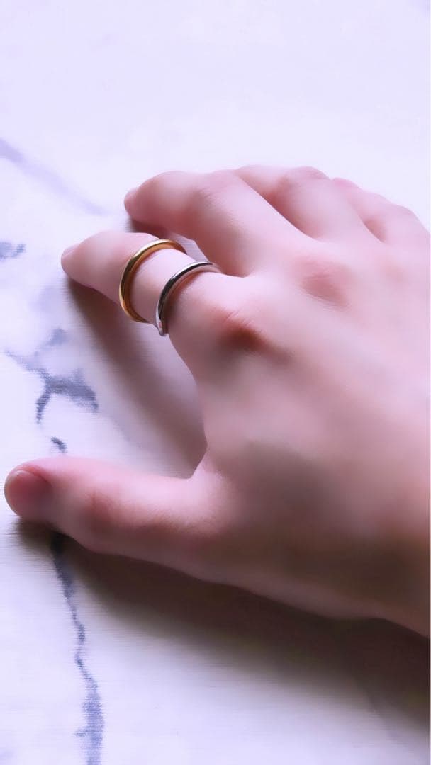 ここのえ期【Maison Margiela】アーマーリング指輪