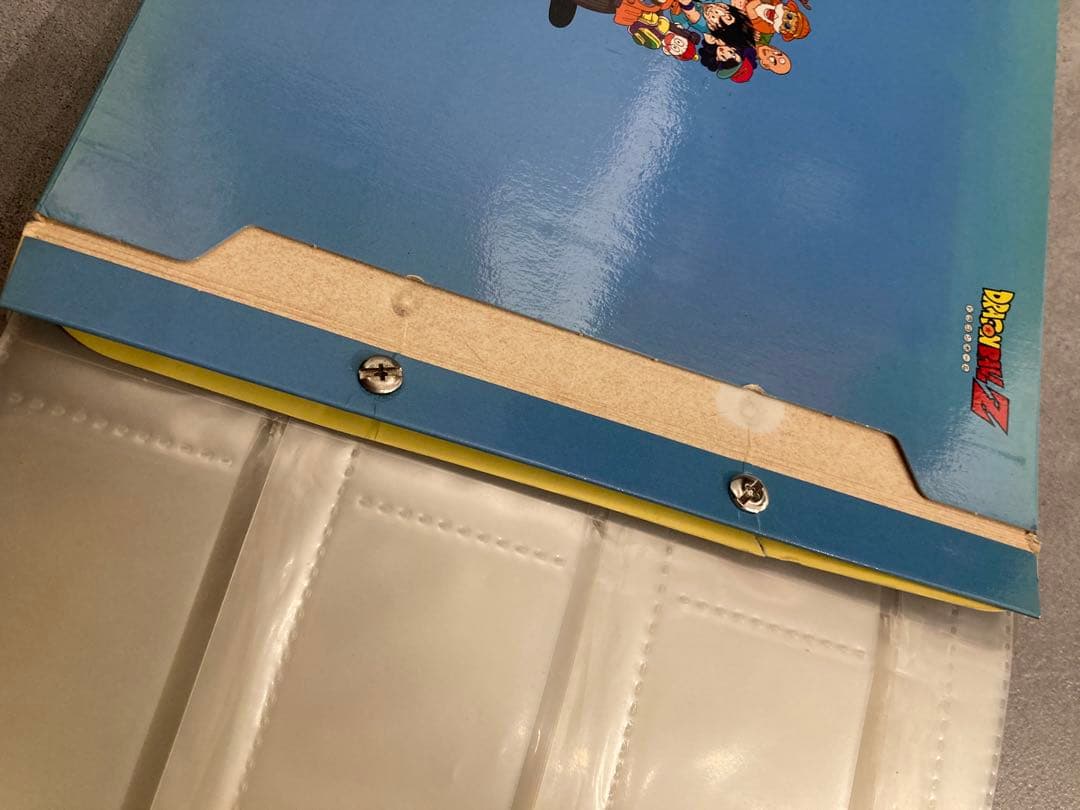 当時物 ドラゴンボールZ カードダスステーション システムファイル　セット