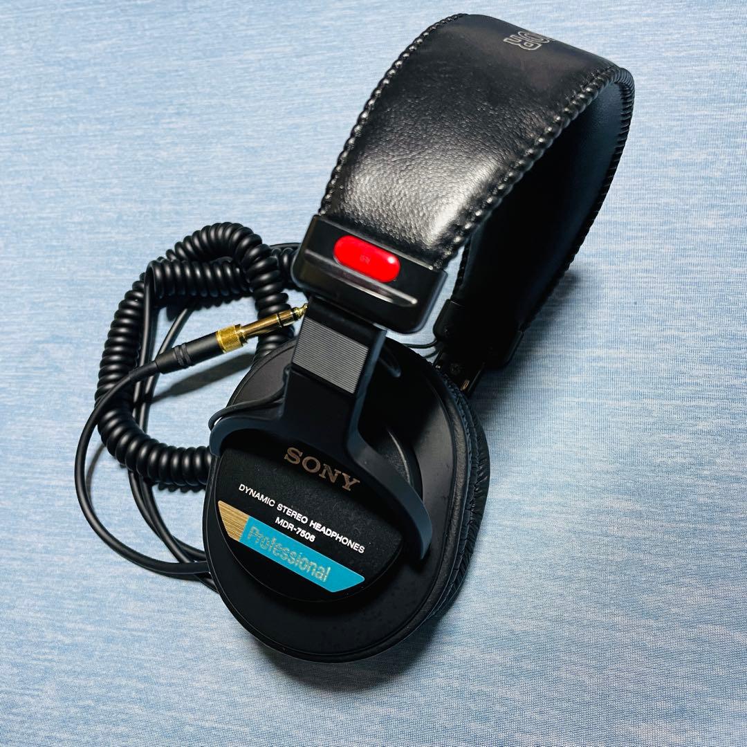 ★MDR-7506 使用極少 美品SONY モニターヘッドフォン 正常動作品