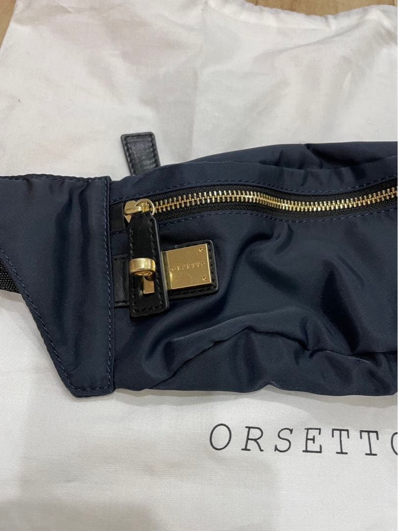 【ピノ】ORSERTO ネイビー ボディバッグ