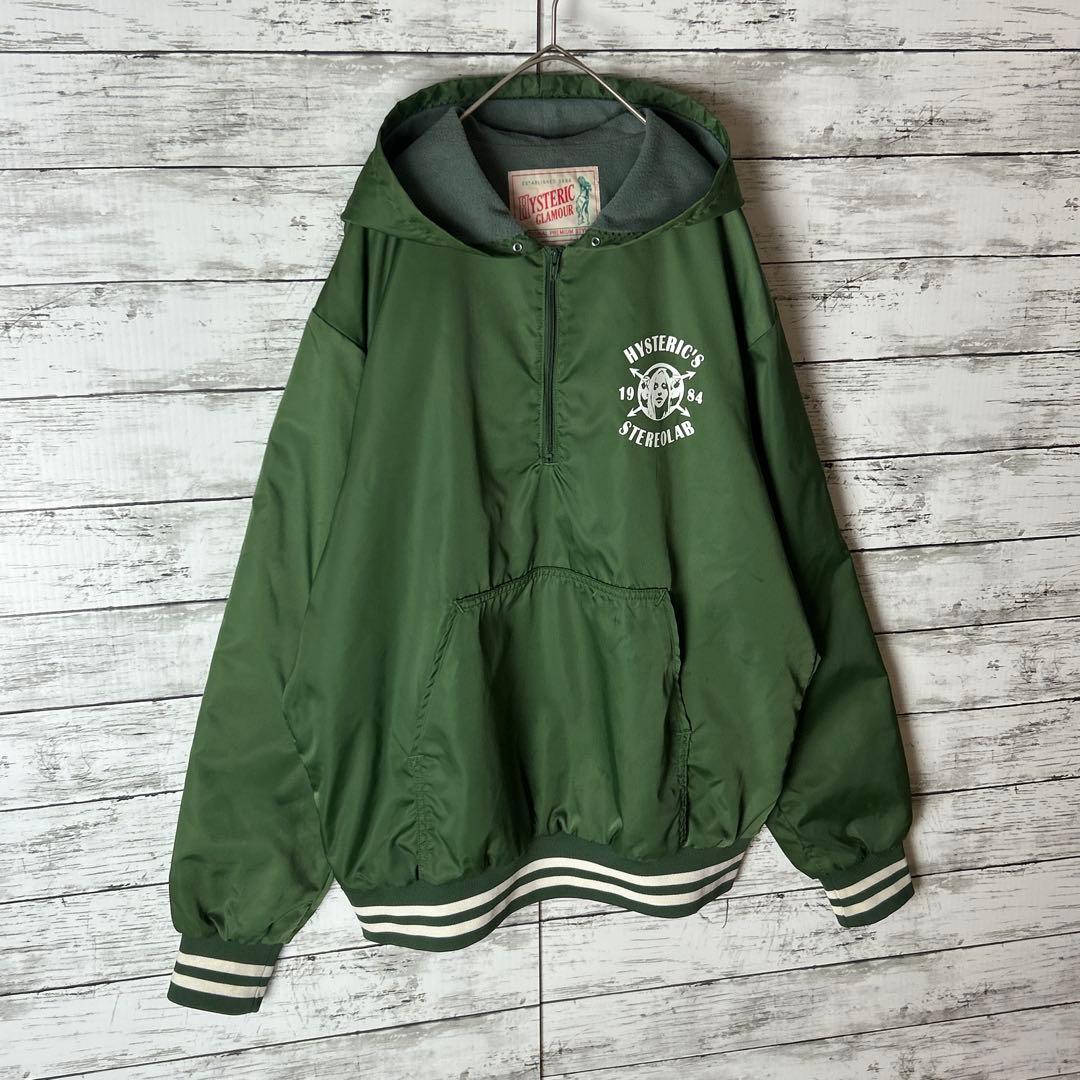 3825M【美品】ヒステリックグラマー☆ヒスガール ハーフジップ ジャケット