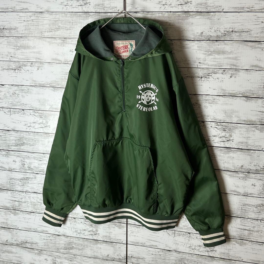 3825M【美品】ヒステリックグラマー☆ヒスガール ハーフジップ ジャケット