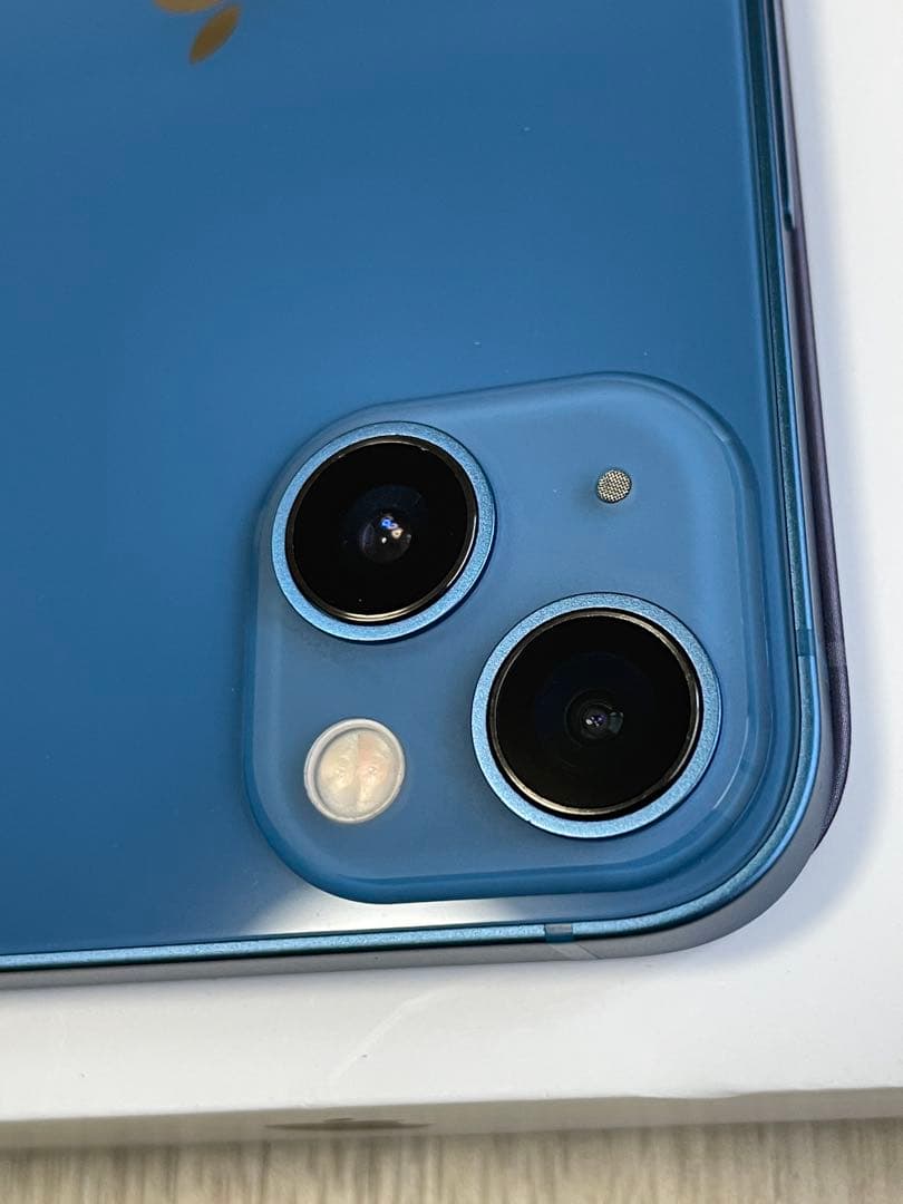 【新品同様★純正液晶】iPhone 13 ブルー　256GB SIMフリー