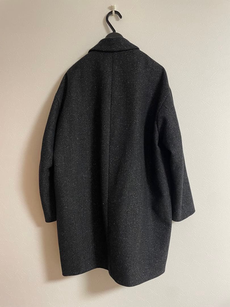 ＊ドゥーズィエムクラス＊ネップツイード ハーフコート