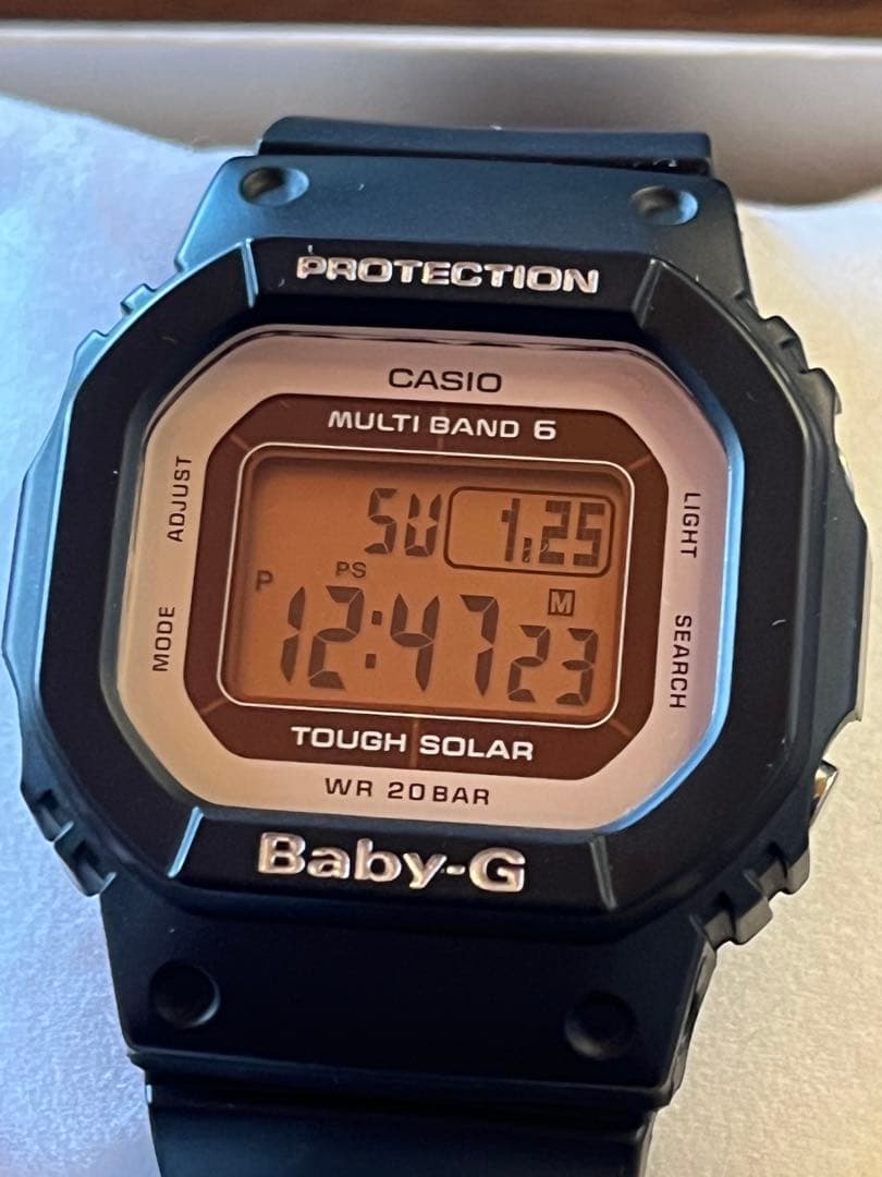 【ピンク】BABY-G電波ソーラーBGD-5000-1BJF生産完了品