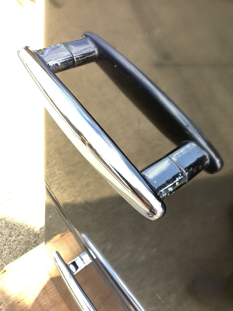 レトロデザイン 2ドア冷凍冷蔵庫 ANG-RE151-A1 149L 18年製