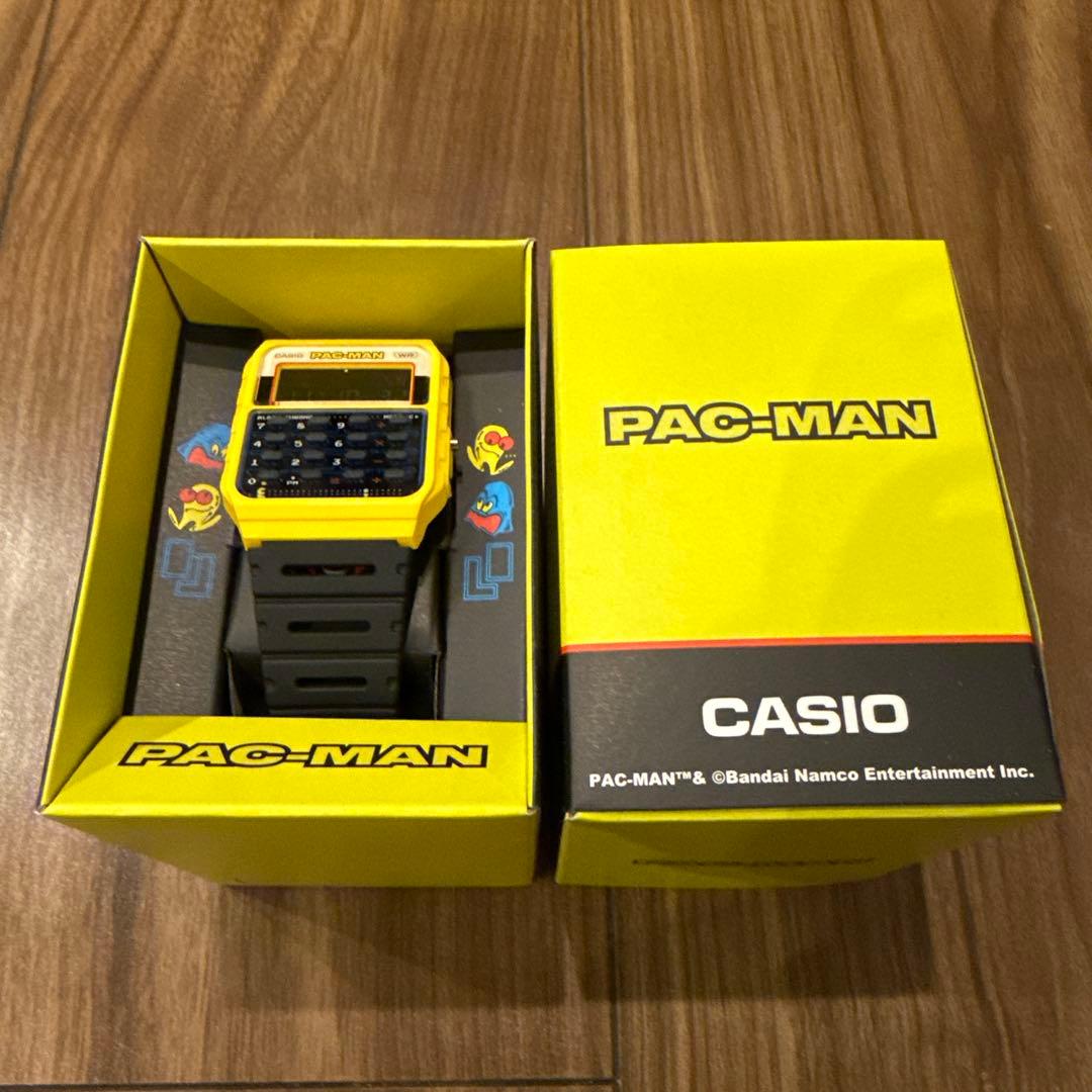 チープカシオ/CA-53WPC-1B/パックマン コラボ イエロー 電卓