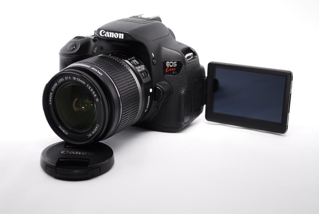 すぐ使えるフルセット✨スマホ転送可✨Canon Kiss X7i✨一眼レフ✨