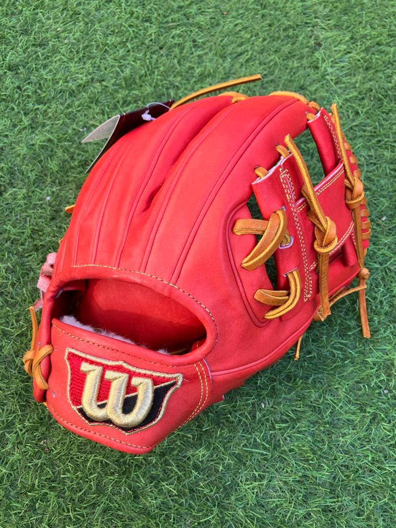 専用袋付　新品未使用　60,500円　ウィルソンスタッフ　硬式　内野　日本製