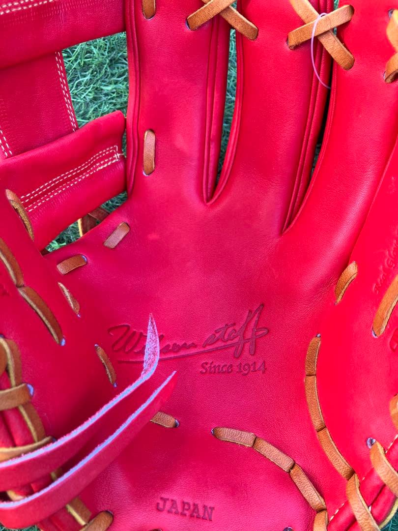 専用袋付　新品未使用　60,500円　ウィルソンスタッフ　硬式　内野　日本製