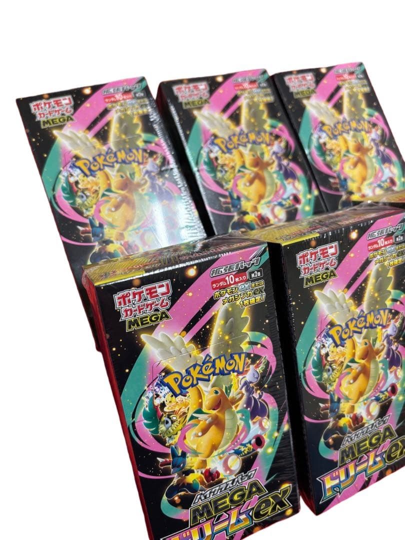 ポケモンカードゲーム メガドリームEX 6BOX　シュリンク付き