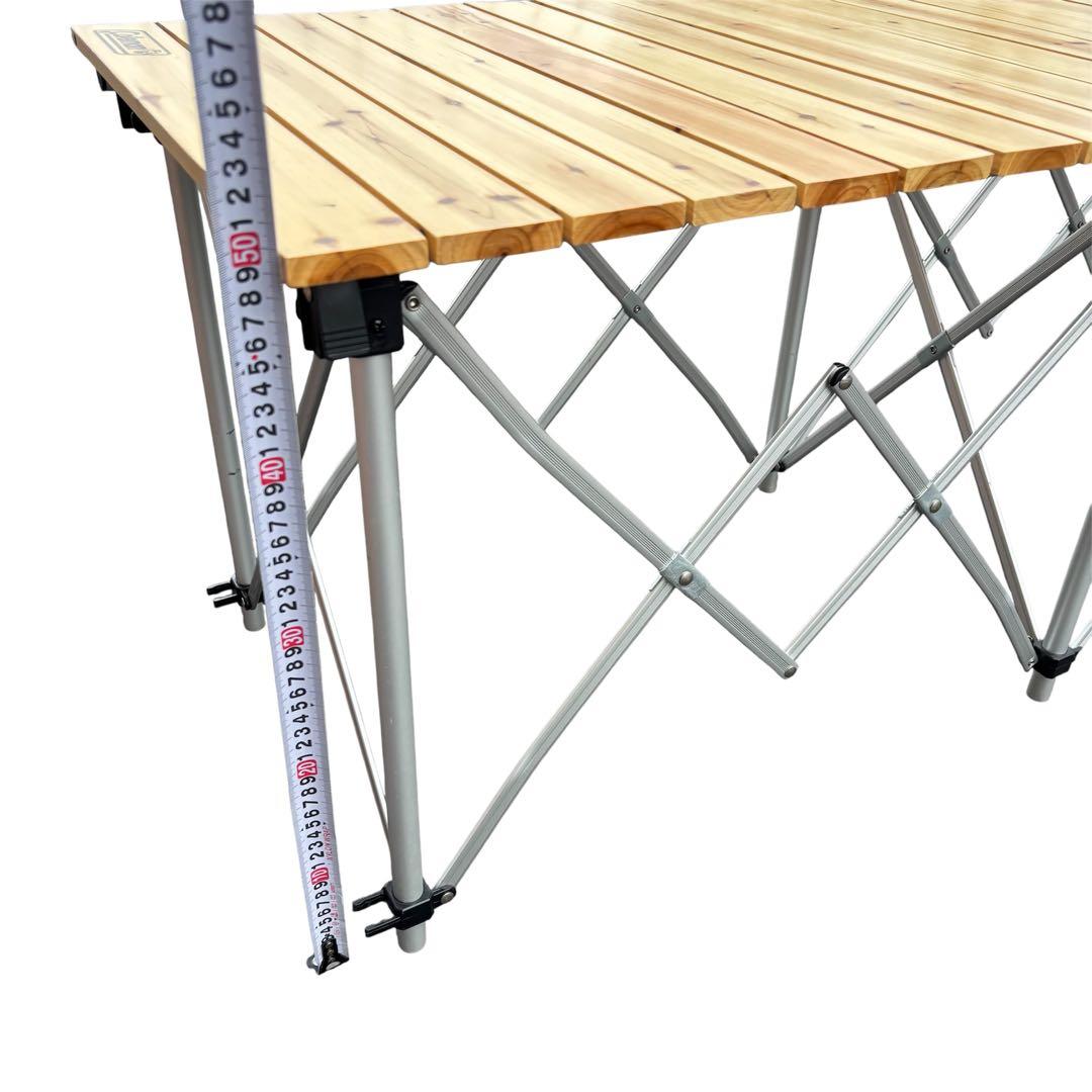 【廃盤】Coleman コールマン ナチュラルウッド カウンター テーブル