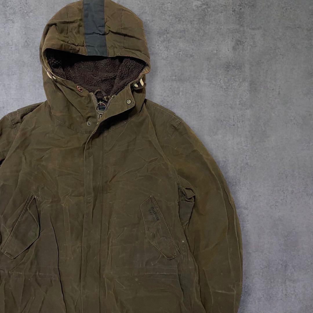 希少バブアーBARBOUR DEPT(B) MILLS フィールドパーカー 古着