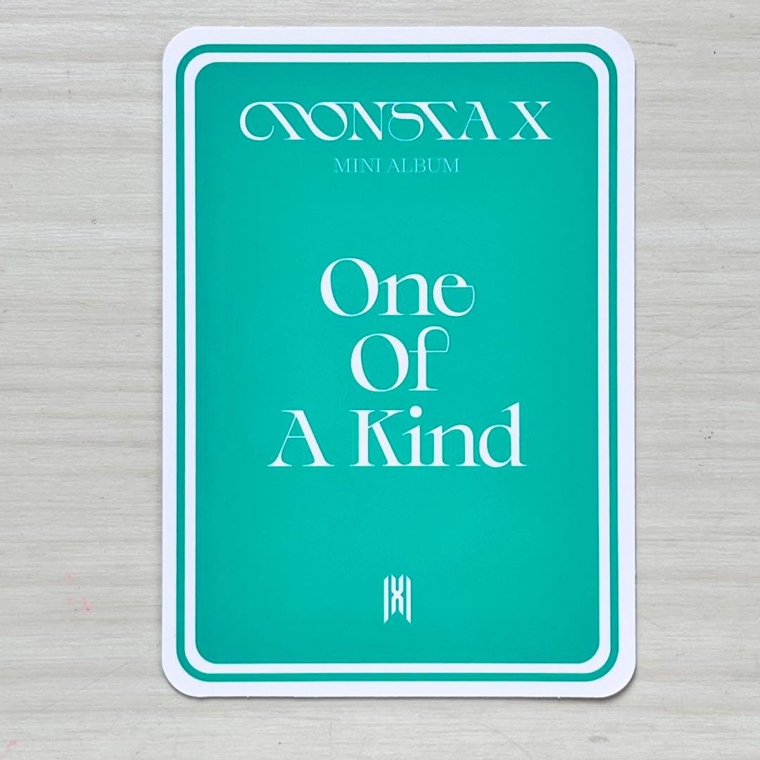 MONSTA X キヒョン サノク　トレカ One Of a Kind