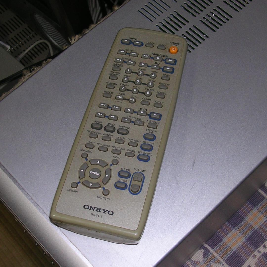 ＜整備品＞ONKYO FR-7GXDV リモコン付き