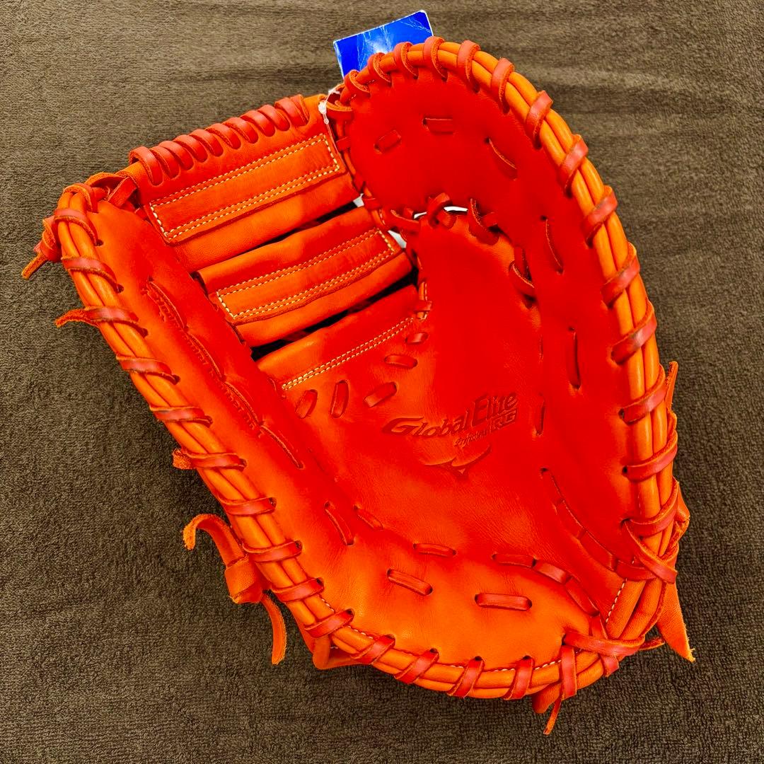 ギ*き様 新品 ミズノ ファースト用ミット 少年軟式用 RG グローバルエリート