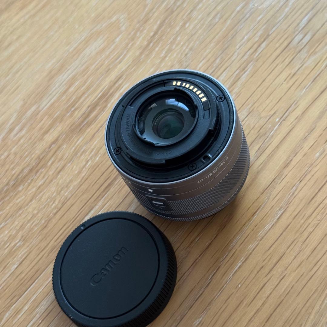 山*田様 《最終値下げ》 Canon EOS kiss M2 ホワイト レンズ2