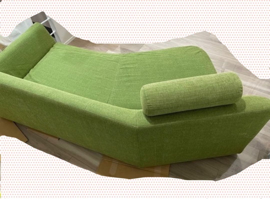 aya 大正堂インテリア ソファ グリーン 3人掛け 美品