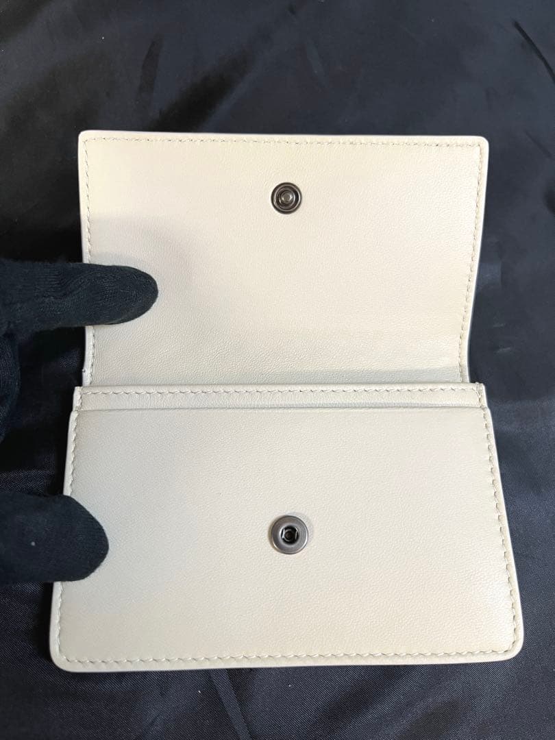 BottegaVeneta ボッテガヴェネタ カードケース　名刺入れ ホワイト系