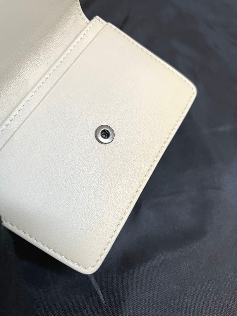 BottegaVeneta ボッテガヴェネタ カードケース　名刺入れ ホワイト系