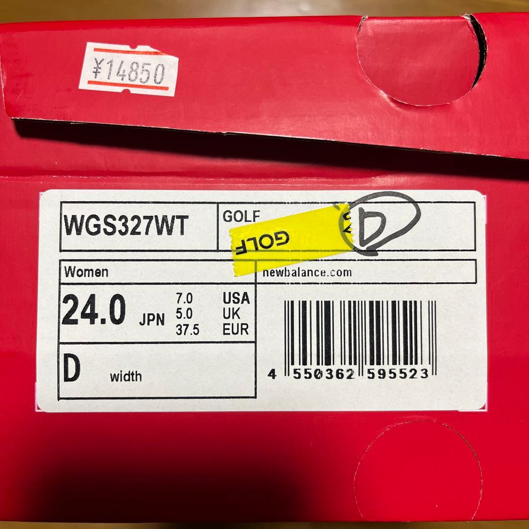 New Balance ゴルフシューズ ホワイト