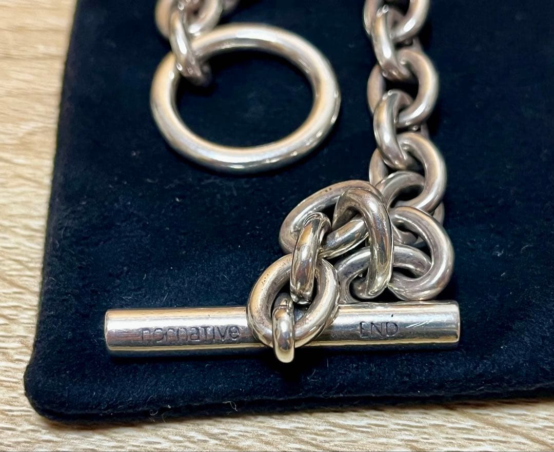 アクセサリー nonnative END DWELLER CHAIN BRACELET925