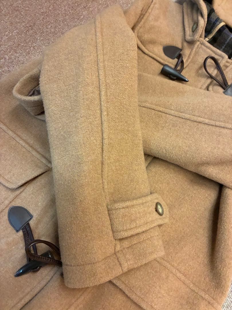 【クリーニング済】イーストボーイ ダッフルコート キャメル