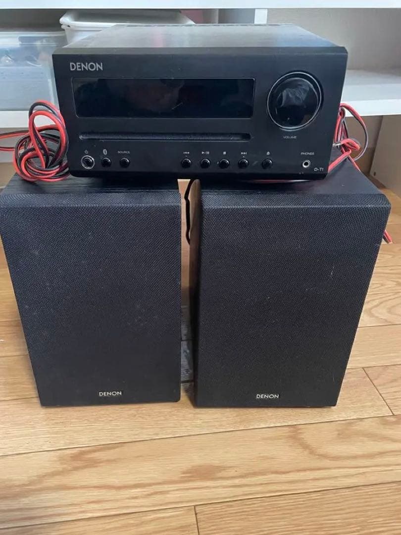 DENON D-T1 コンポ　スピーカー　2018年製