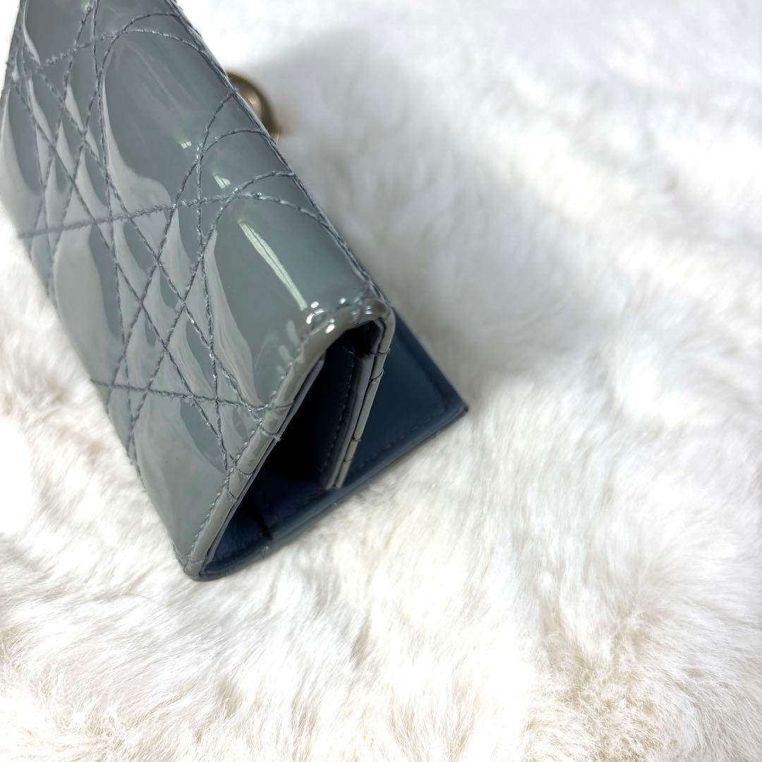 な*な様 クリスチャンディオール レディディオール キーケース パテントレザー