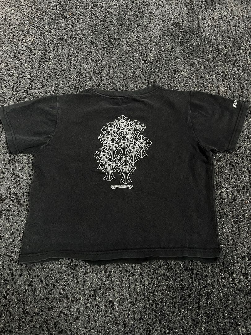 クロムハーツキッズTシャツブラック黒120