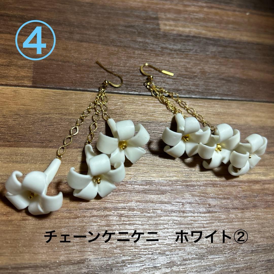 【ピカケページ】Hawaii・プアケニケニピアス・4セット