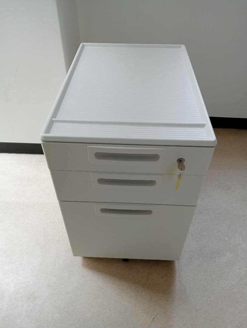 【特別キャンペーン】デスク サドキャビネット３段 プラス