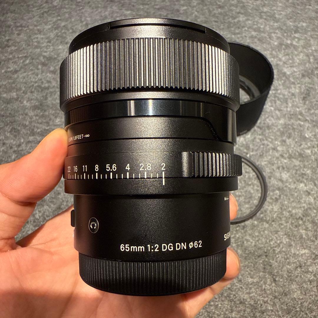 SIGMA 65mm F2 DG DN レンズ　eマウント