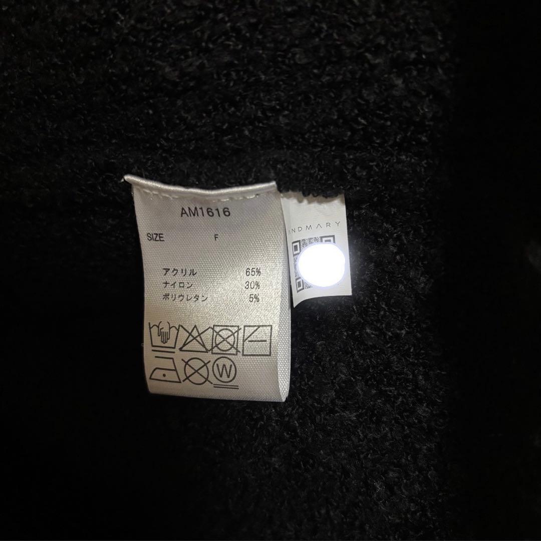 トップス andmary Flora knit tops