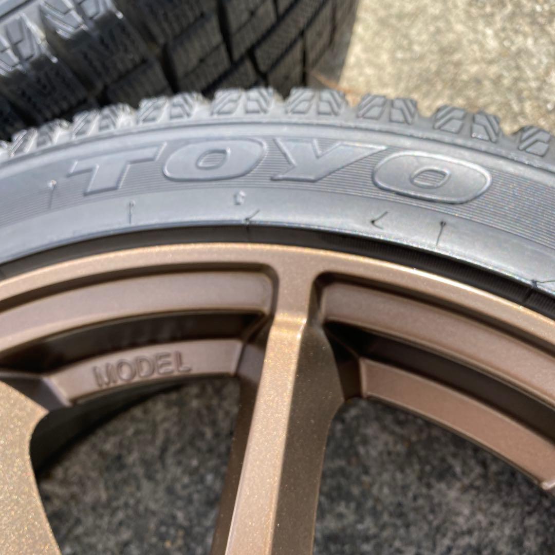 ◇中古溝有りトーヨー215/45R17スタッドレスセット 86、カローラスポーツ